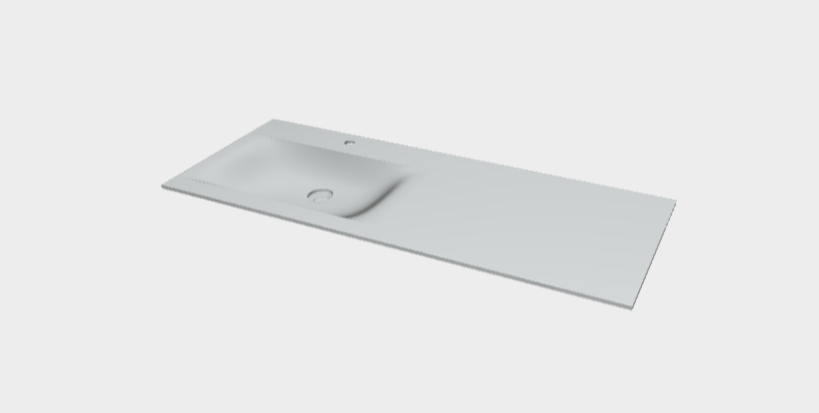 Download dwg CAD model Klinio Washbasin BT140SX L41 