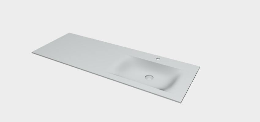 Download stp model Iks Klinio Washbasin BT160DX L41 