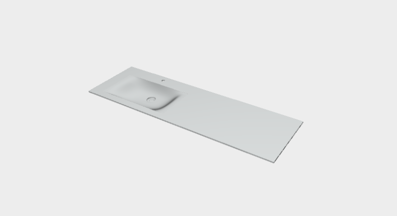 Download dwg CAD model Klinio Washbasin BT180SX L41 