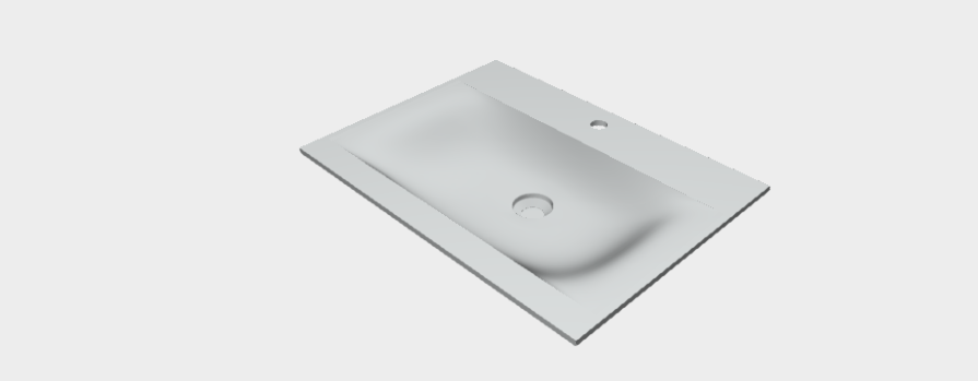 Download stp model Iks Klinio Washbasin BT70 L41
