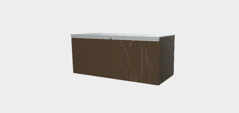 Download dwg CAD model StiloH Washbasin base Units MBH5560D+PBH5560DA