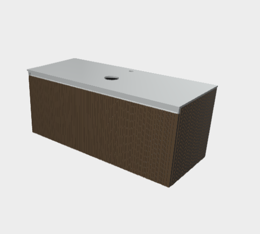 Download 3dm model StiloH Countertop Washbasin Base Units PBH55120DA