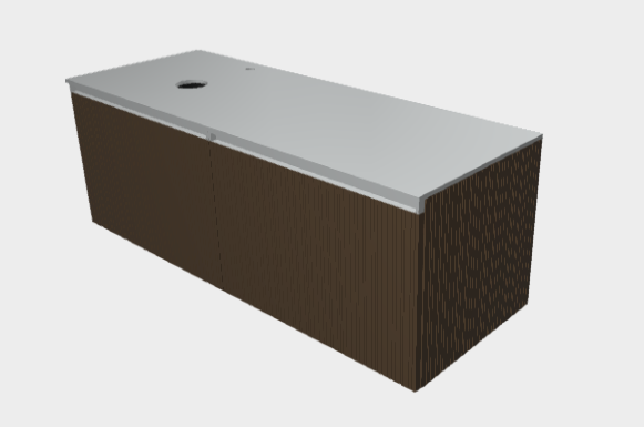 Download 3dm model StiloH Washbasin Base Units PBH5570DA+MBH5570D