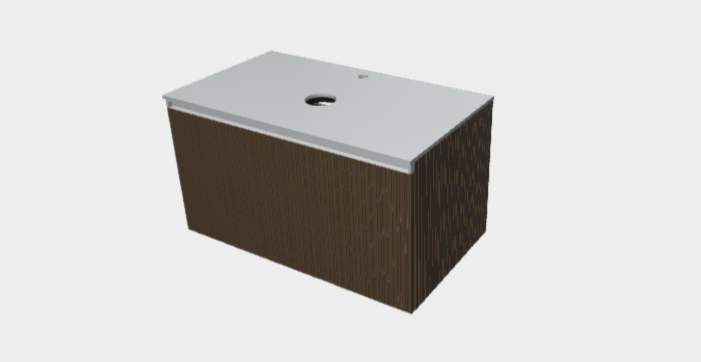Download stp model StiloH Washbasin Base Units PBH5590DA