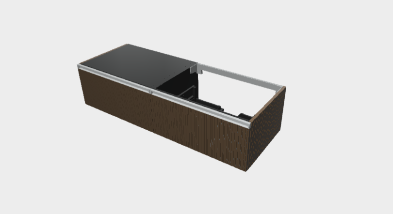 Download 3dm model Stilo H Washbasin Base MBH5370C+PBH5370C