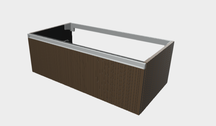 Download 3dm model StiloH Washbasin base PBH53100C