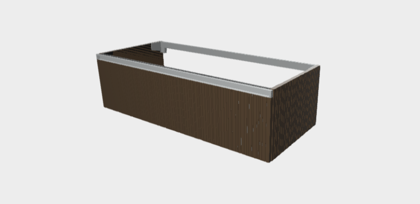 Download 3dm model StiloH Washbasin Base PBH53120C DX 
