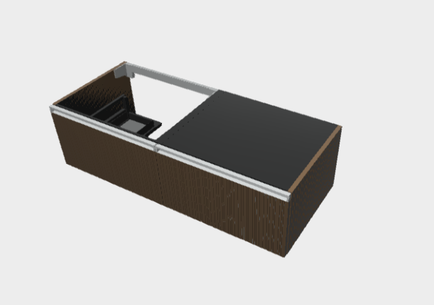 Download 3dm model StiloH Washbasin Base PBH5360C+MBH5360C