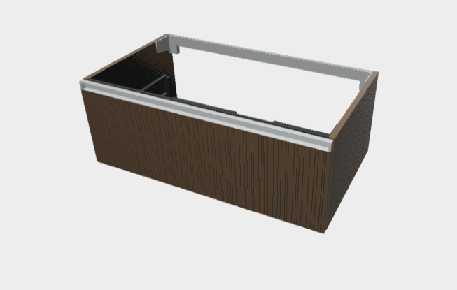 Download dwg CAD model StiloH Washbasin Base PBH5390C