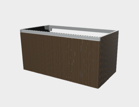 Download 3ds model StiloH Washbasin Base PBH55100D