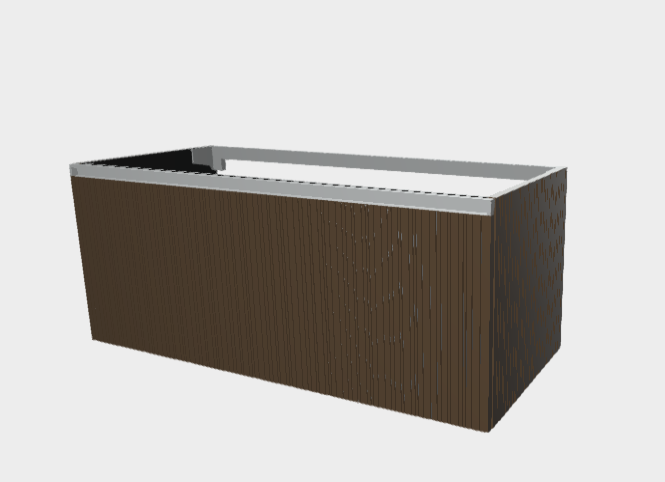 Download stp model StiloH Washbasin Base PBH55120D