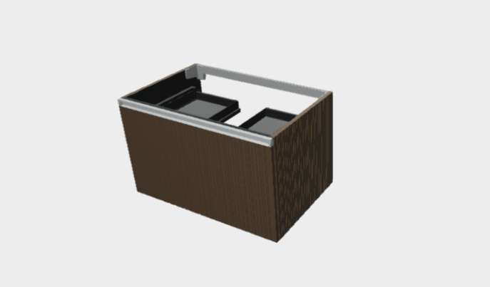 Download stp model StiloH Washbasin Base PBH5580D