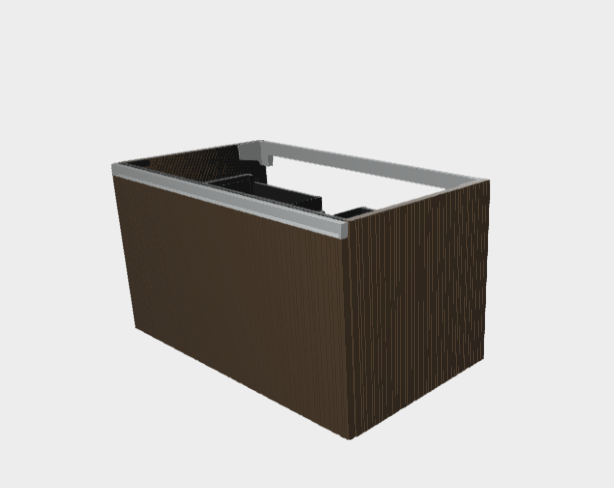 Download stp model StiloH Washbasin Base PBH5590D