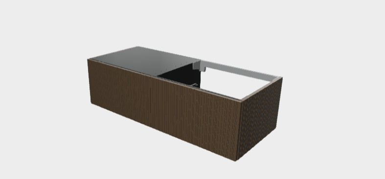 Download stp model StiloP Washbasin Base MB5360C+PB5360C