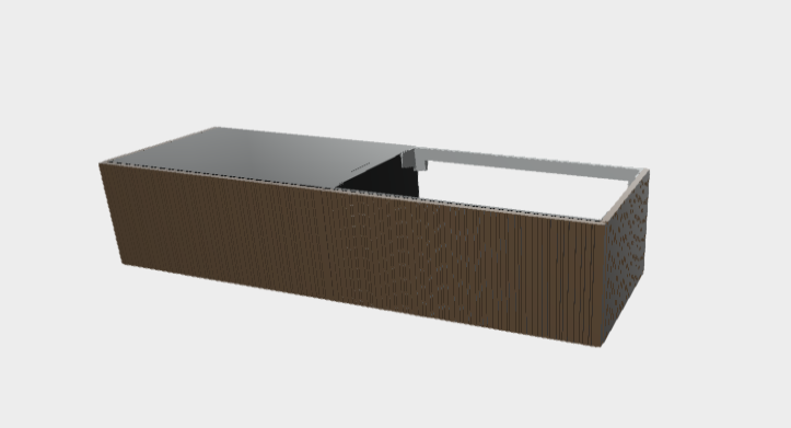 Download 3dm model StiloP Washbasin Base MB5380C+PB5380C