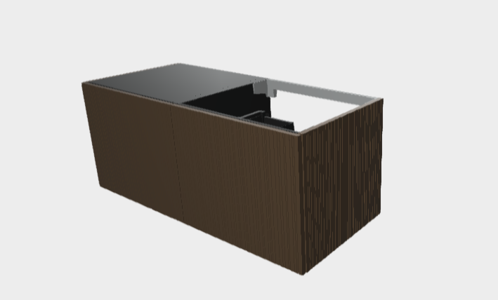 Download 3dm model StiloP Washbasin Base MB5560D+PB5560D
