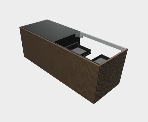Download 3ds model StiloP Washbasin base MB5570D+PB5570D