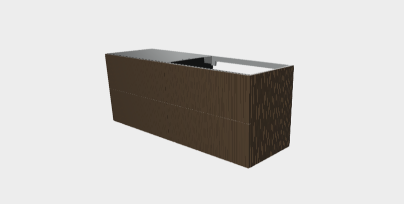 Download 3dm model Stocco StiloP Washbasin Base MB5680C+PB5680C