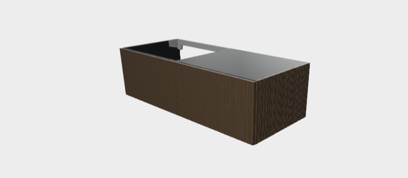 Download 3dm model StiloP Washbasin Base PB5360C+MB5360C