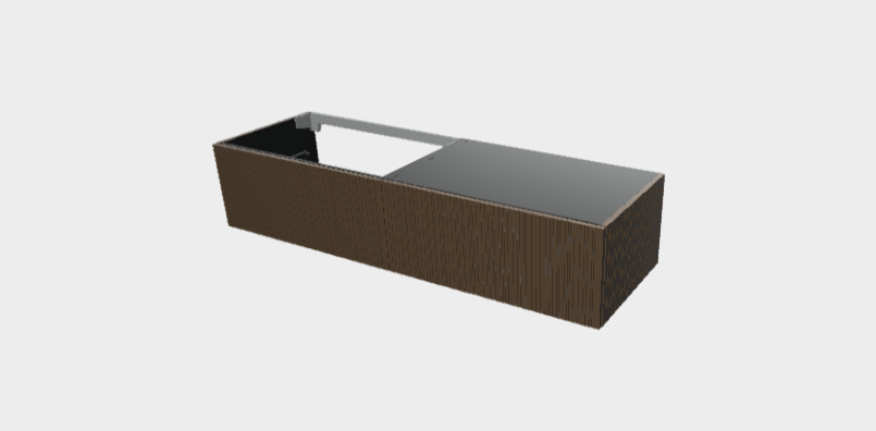 Download 3dm model StiloP Washbasin Base PB5380C+MB5380C