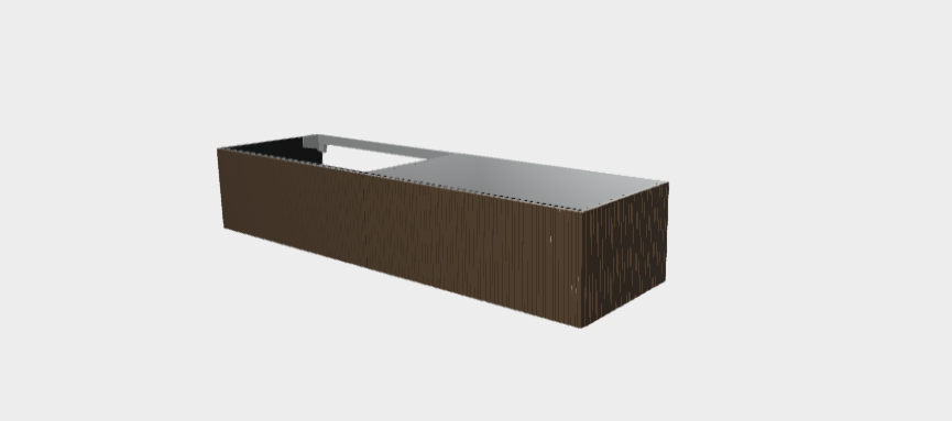 Download stp model StiloP Washbasin Base PB5390C+MB5390C