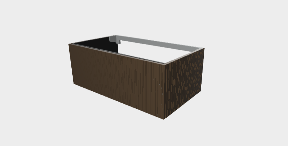 Download 3dm model StiloP Washbasin Base PB5390C
