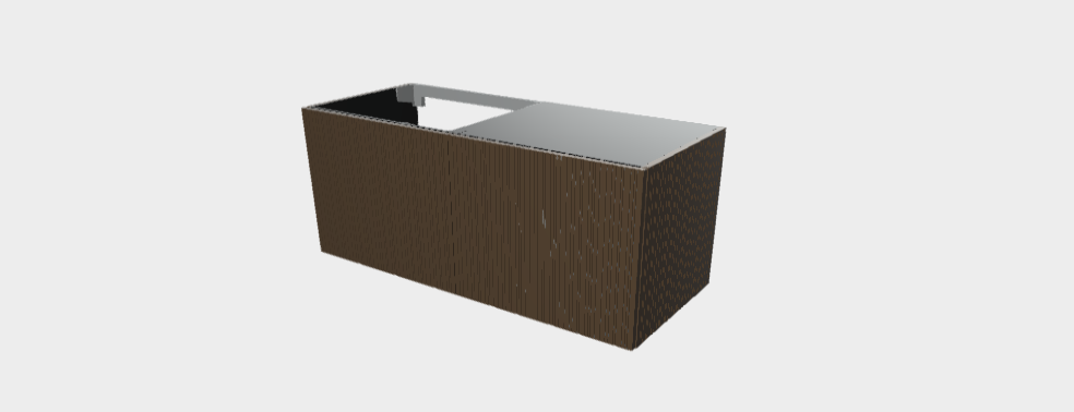 Download 3dm model StiloP Washbasin base PB5560D+MB5560D