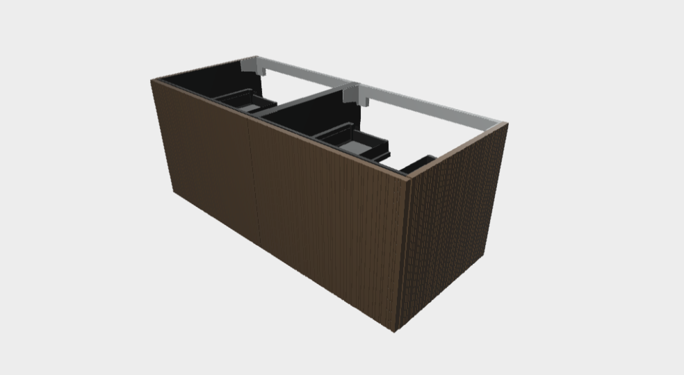 Download 3dm model StiloP Washbasin Base PB5560D+PB5560D