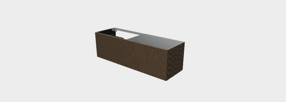 Download 3dm model StiloP Washbasin Base PB5580D+MB5580D