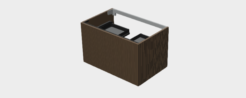 Download stp model StiloP Washbasin Base PB5580D
