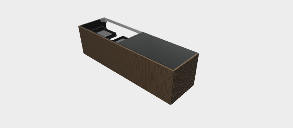 Download stp model StiloP Washbasin Base PB5590D+MB5590D