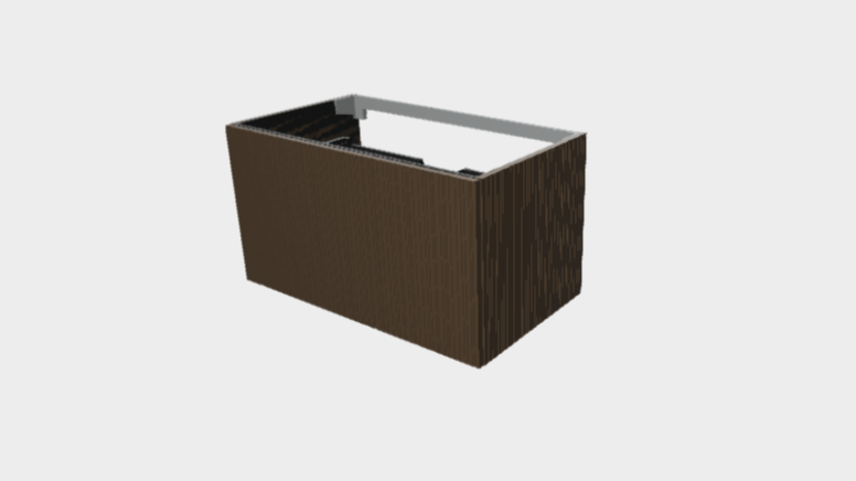 Download 3ds model StiloP Washbasin Base PB5590D