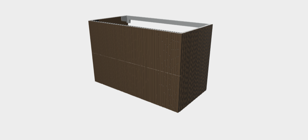 Download 3dm model StiloP Washbasin Base PB56100C