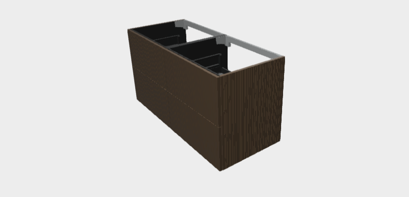 Download 3dm model StiloP Washbasin Base PB5660C+PB5660C