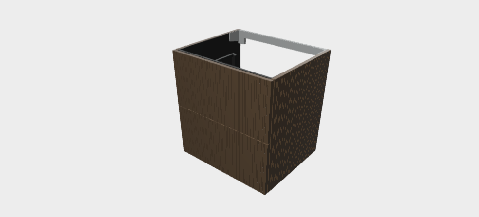 Download 3dm model StiloP Washbasin Base PB5660C
