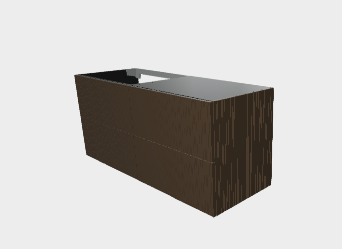 Download stp model StiloP Washbasin Base PB5670C+MB5670C
