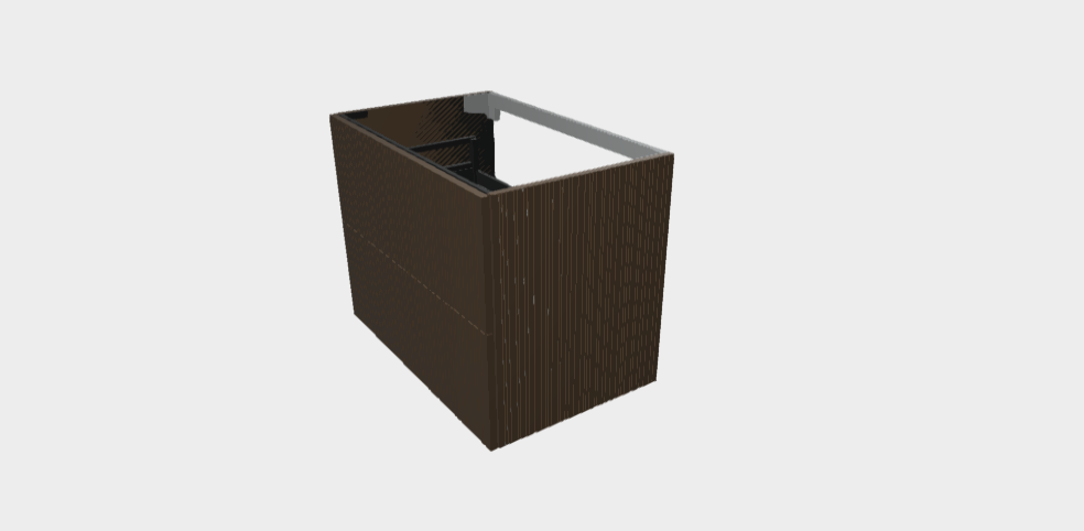 Download dwg CAD model StiloP Washbasin Base PB5680C
