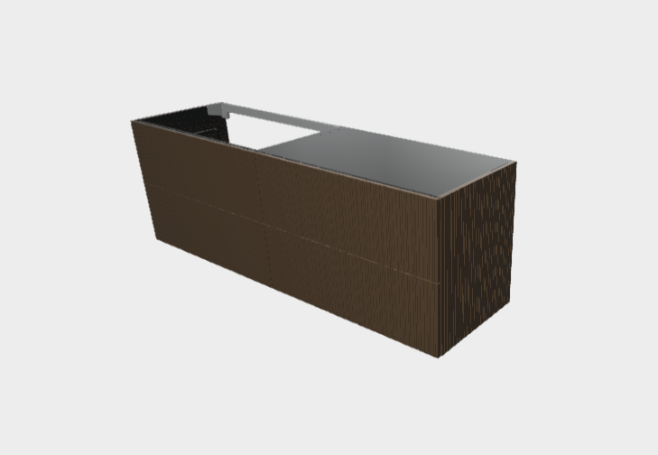 Download 3dm model StiloP Washbasin Base PB5690C+MB5690C
