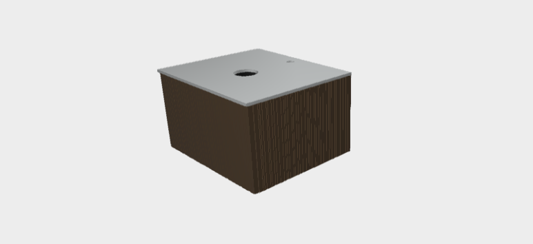 Download 3dm model StiloP Countertop Basin Base PB5360CA