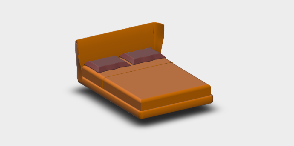 Download sketchup model Alys10 Bed LAL153