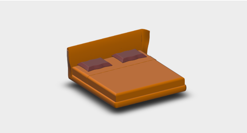 Donload dwg CAD model Alys10 Bed LAL200 