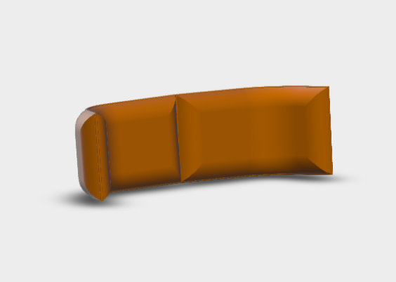 Download BIM Model rfa Erica19 Outdoor Sofa 7NE216SEWN