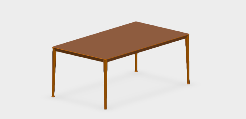 Download BIM ifc model Mirto Outdoor Table MI160T 6