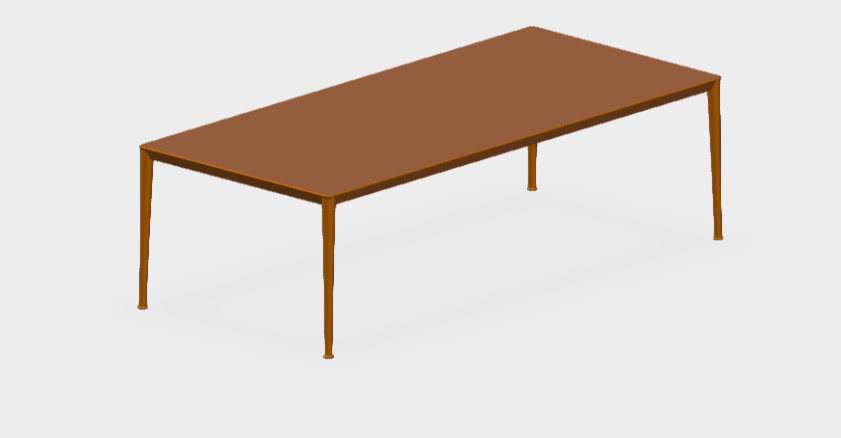 Download dwg CAD model Mirto Outdoor Table MI220T 6