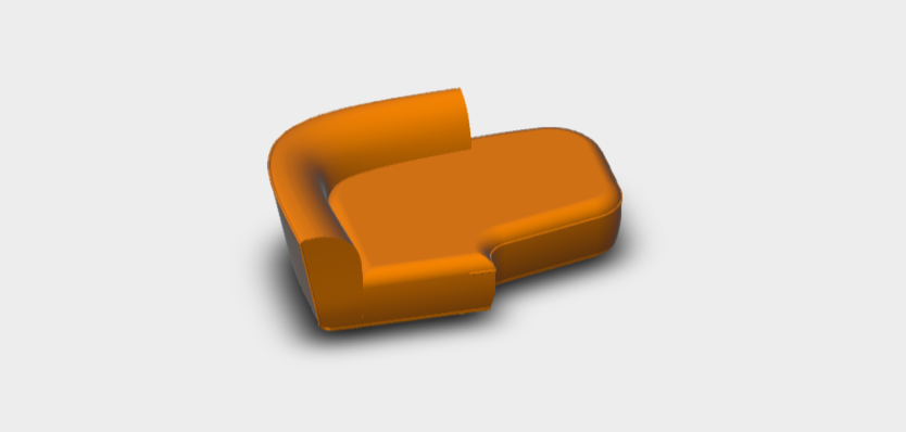 Download BIM rfa Lilum Sofa LIL175LD