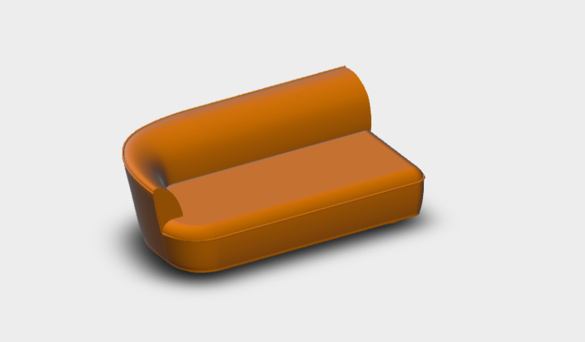 download sketchup model Lilum Sofa LIL175TS