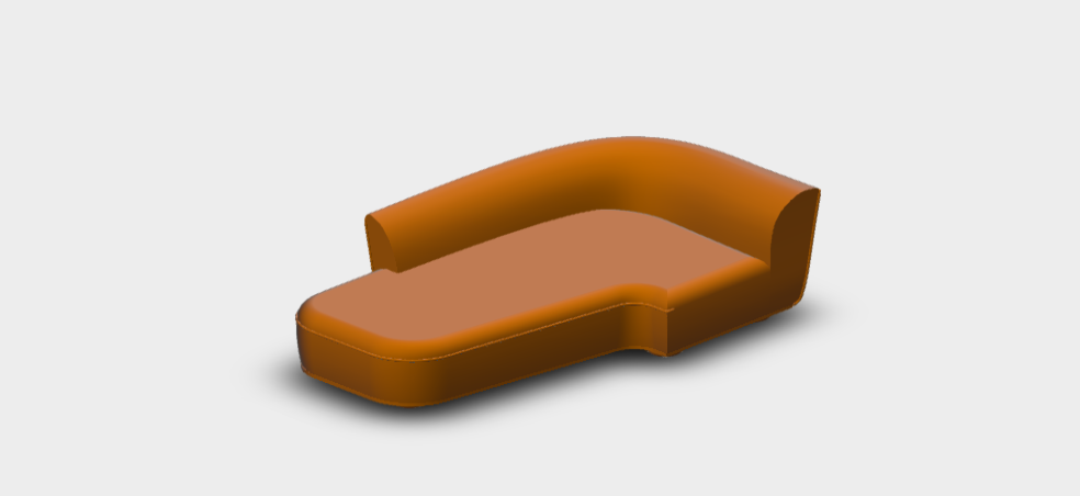 Download BIM ifc model Lilum Sofa LIL225LS 