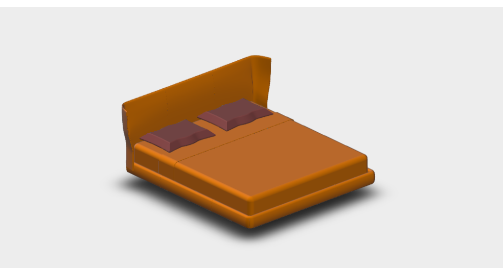 Download BIM ifc model Alys10 Bed LAL180F