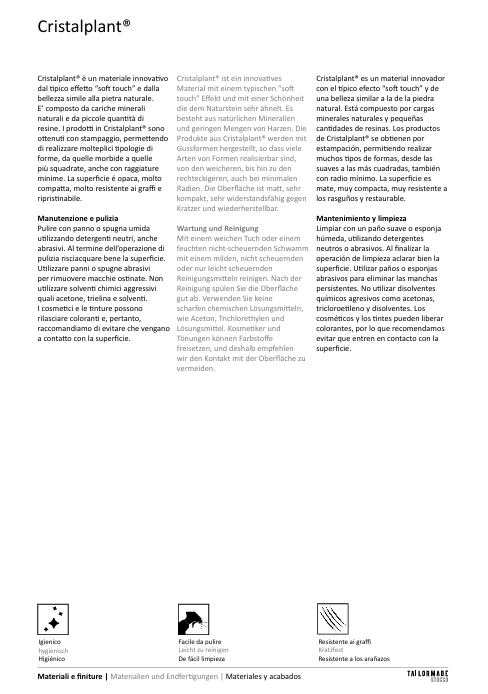 Download technical Information Cristalplant IT-DE-ES