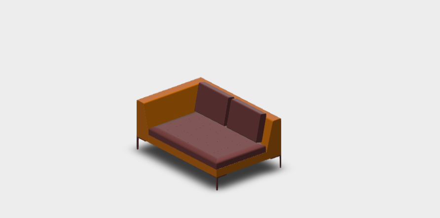 Download BIM model rfa Charles Large Carre CHL158S Q